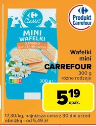 Wafelki Carrefour