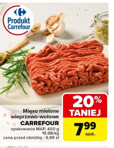 Mięso mielone Carrefour