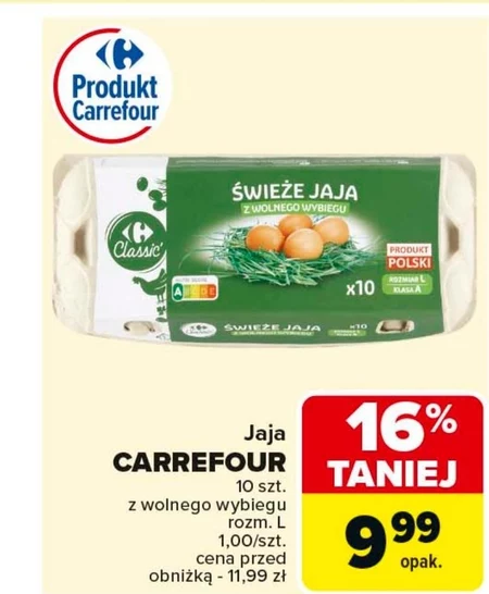 Яйця Carrefour