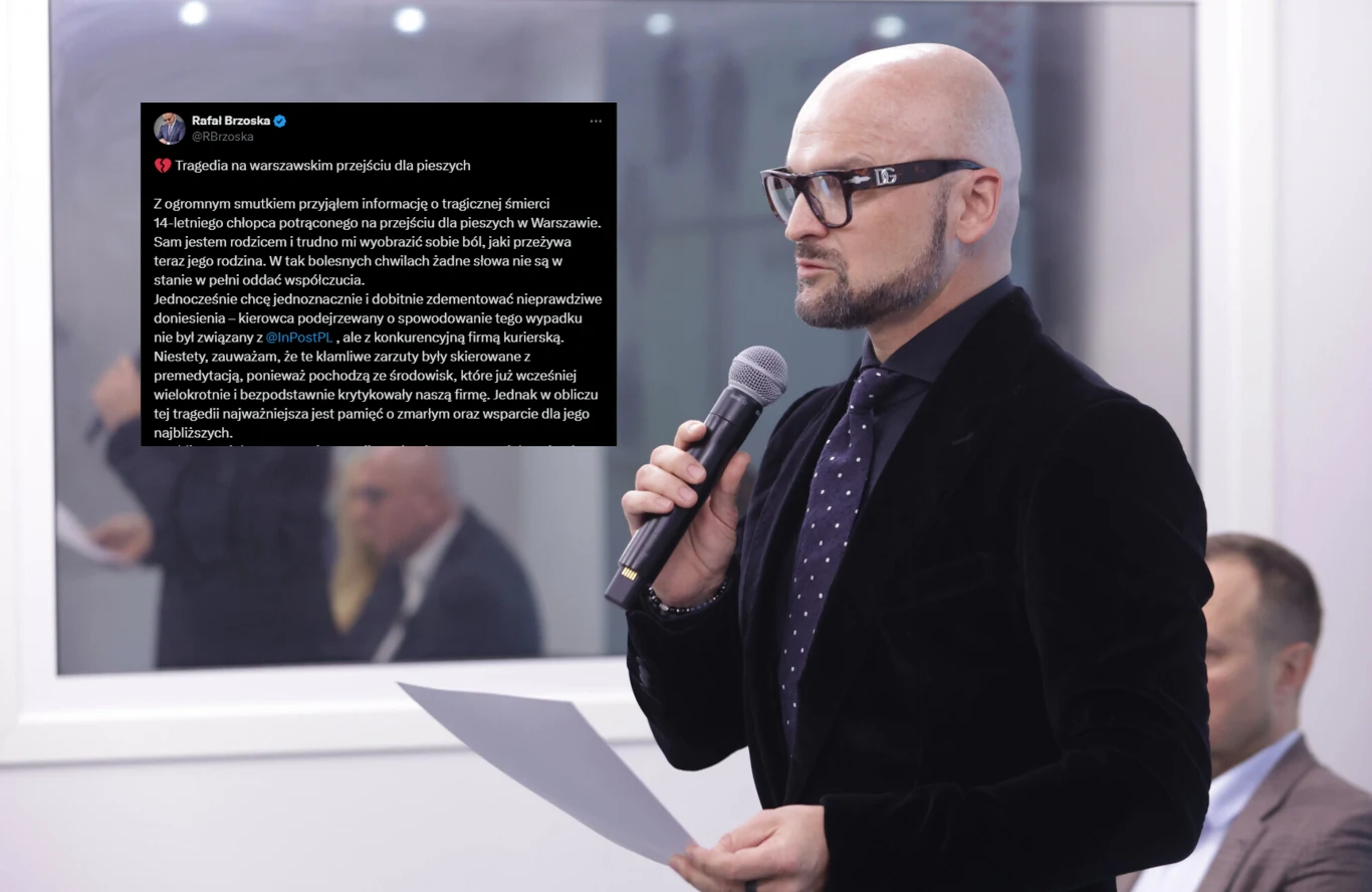 Rafał Brzoska reaguje na śmiertelny wypadek na warszawskiej Woli. Ma ważny apel Rafał Brzoska reaguje na śmiertelny wypadek na warszawskiej Woli. Ma ważny apel