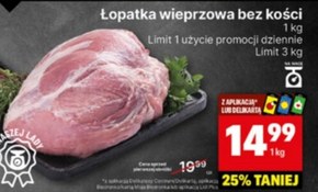 Łopatka bez kości Limit niska cena