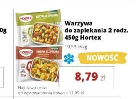 Mrożone warzywa Hortex