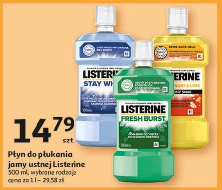 Płyn do płukania jamy ustnej Listerine