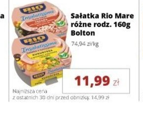 Sałatka Rio Mare niska cena