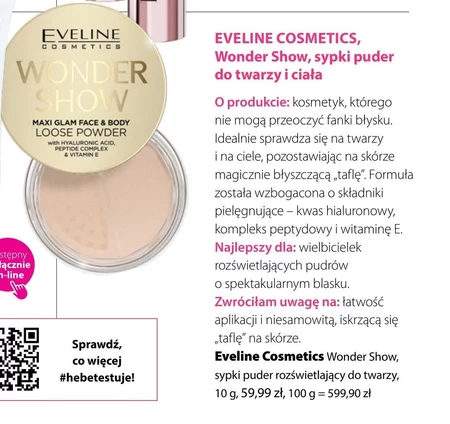 Puder do twarzy Eveline Cosmetics