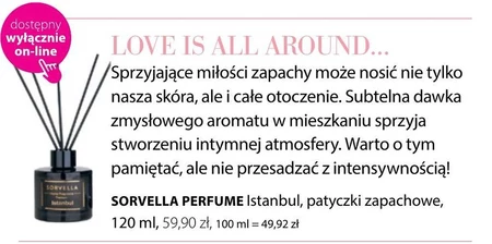 Patyczki zapachowe Sorvella