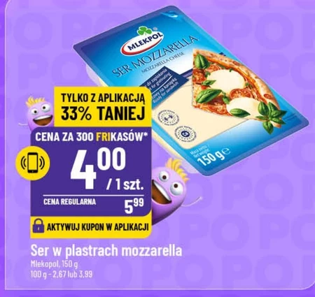 Mlekpol Ser mozzarella 150 g