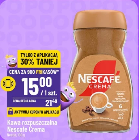 NESCAFÉ Crema Kawa rozpuszczalna 100 g