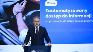 Wicepremier i minister cyfryzacji Krzysztof Gawkowski zapowiedział zmiany w weryfikacji uprawnień kierowców przez firmy transportowe