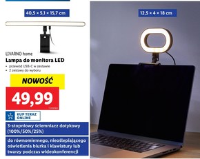 Lampa LED Livarno niska cena