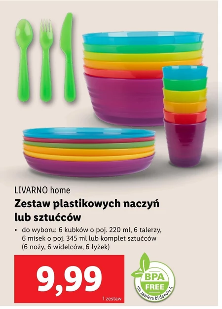 Zestaw naczyń Livarno