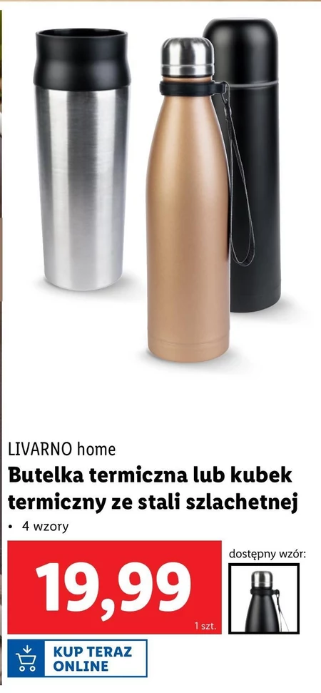 Butelka termiczna Livarno