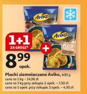 Aviko Placki ziemniaczane 600 g (10 sztuk) niska cena