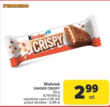 Wafelek Kinder