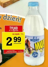 Mu! Mleko 2,0% 1 l