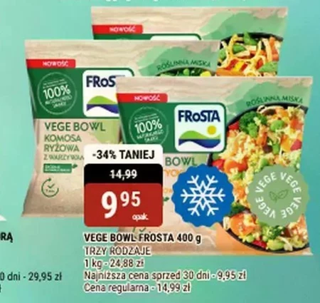 FRoSTA Vege bowl komosa ryżowa z warzywami 400 g