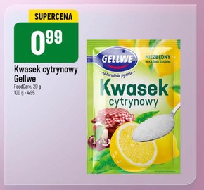 Gellwe Kwasek cytrynowy 20 g niska cena