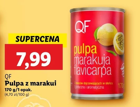 QF Pulpa z marakui flavicarpa 565 g