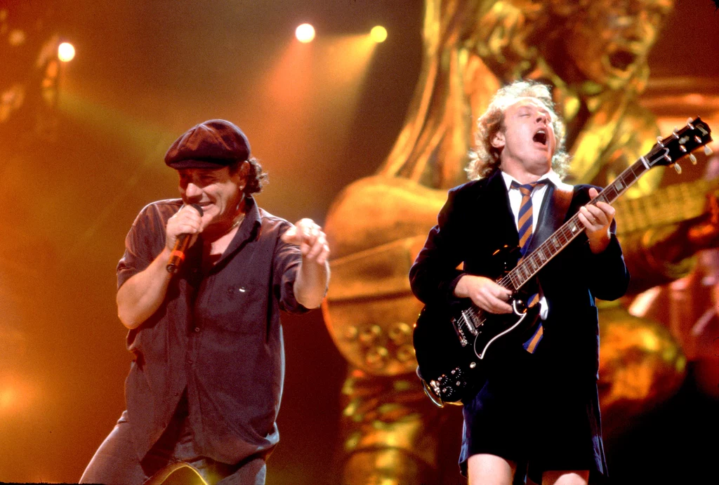 Brian Johnson i Angus Young