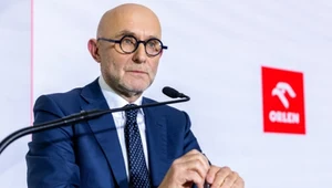 Orlen zaprezentował aktualizację strategii do 2035 r. Na zdj. prezes zarządu Orlenu Ireneusz Fąfara