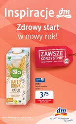 Drogerie dm - zdrowy start w nowy rok