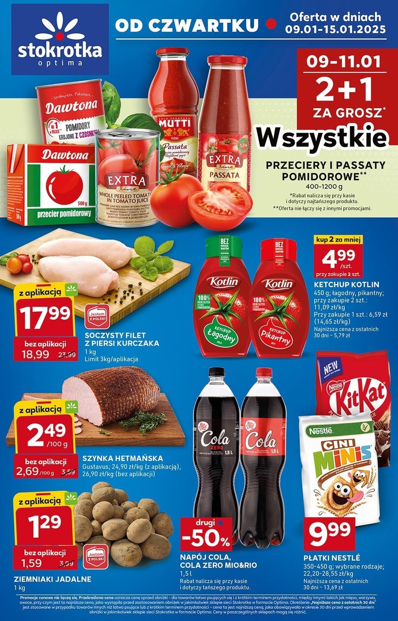 Gazetka promocyjna Stokrotka Optima - ważna od 09. 01. 2025 do 15. 01. 2025