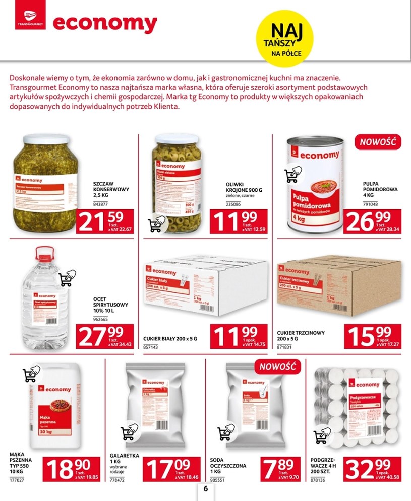 Gazetka: Oferta gastronomiczna w Selgros (bez alkoholu)  - strona 6