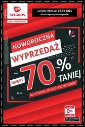 Wyprzedaż w Selgros