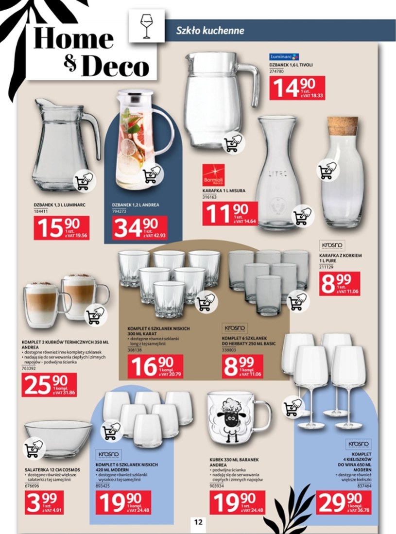 Gazetka: Home&Deco w Selgrosie  - strona 12