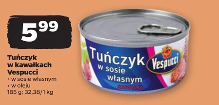 Tuńczyk w sosie własnym Vespucci