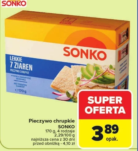 Хрусткий хліб Sonko