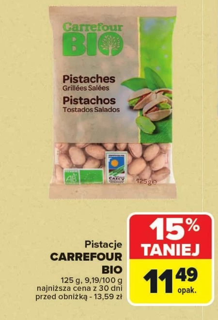 Pistacje Carrefour