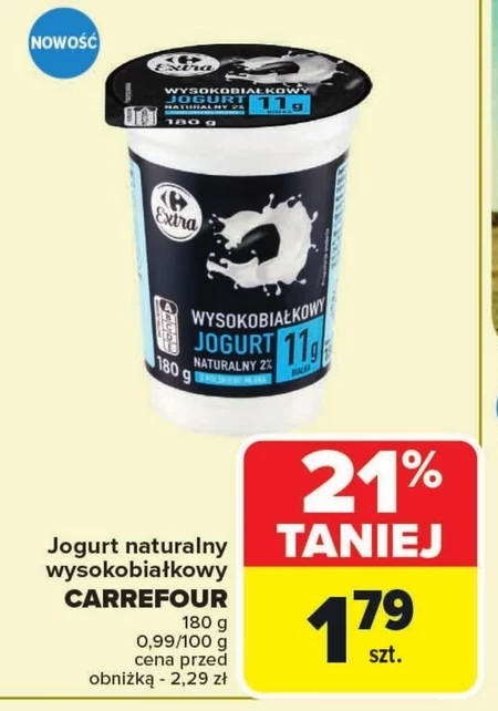 Jogurt naturalny Carrefour