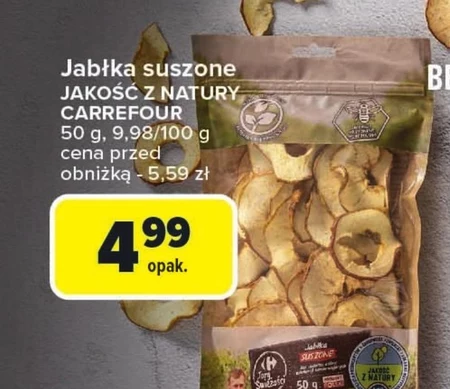 Jabłka suszone Carrefour