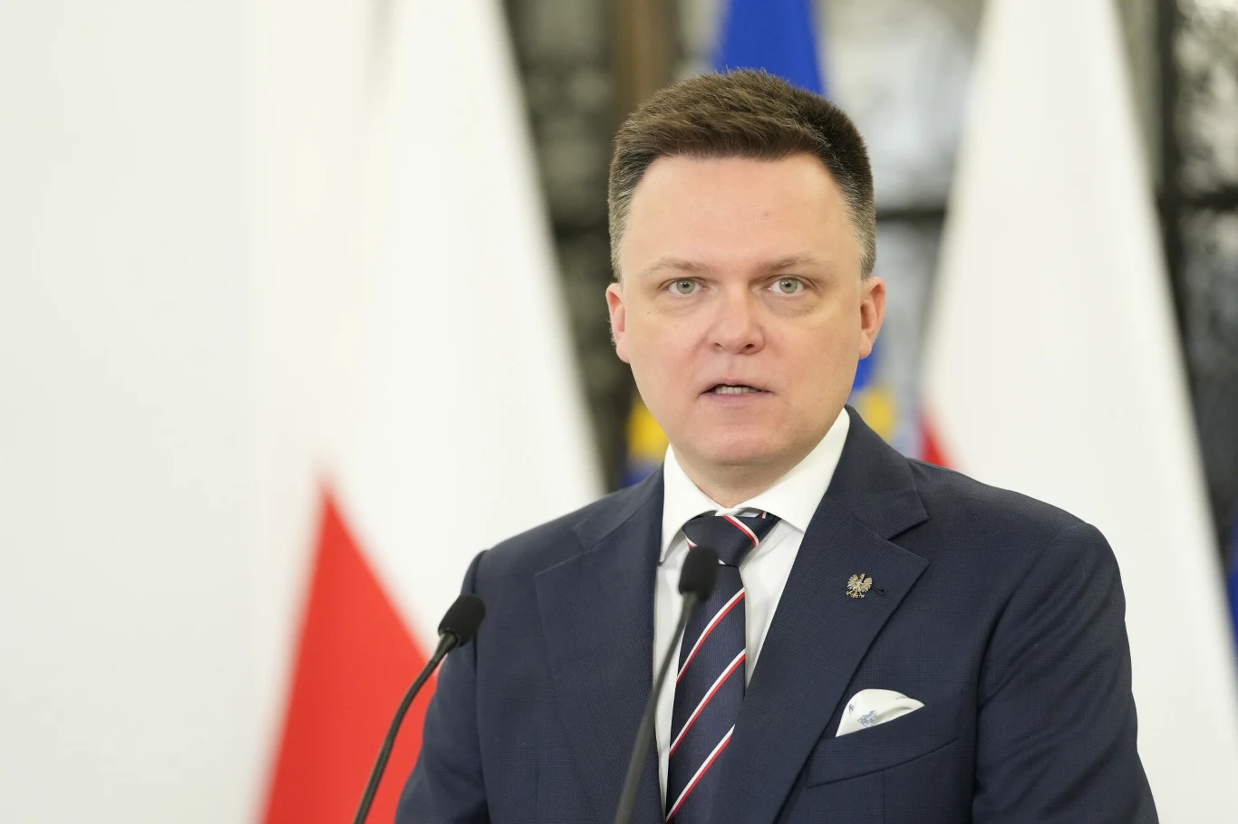 Marszałek Sejmu Szymon Hołownia Marszałek Sejmu Szymon Hołownia