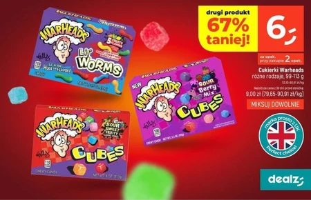 Цукерки WarHeads