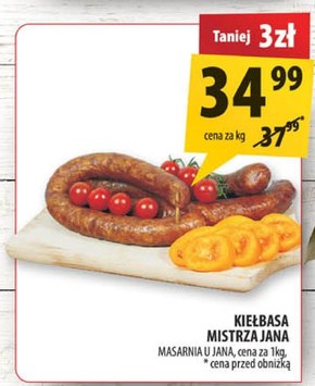 Kiełbasa Masarnia u Jana niska cena