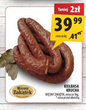 Kiełbasa Mięsny Zakątek niska cena