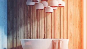 Wcale nie płytki. Najmodniejsze łazienki 2025 wykańcza się tym