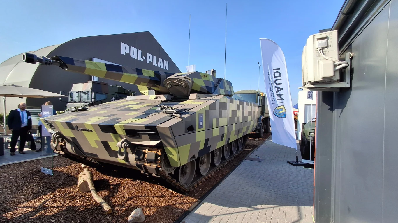 Bojowy wóz piechoty KF41 Lynx na targach MSPO 2024
