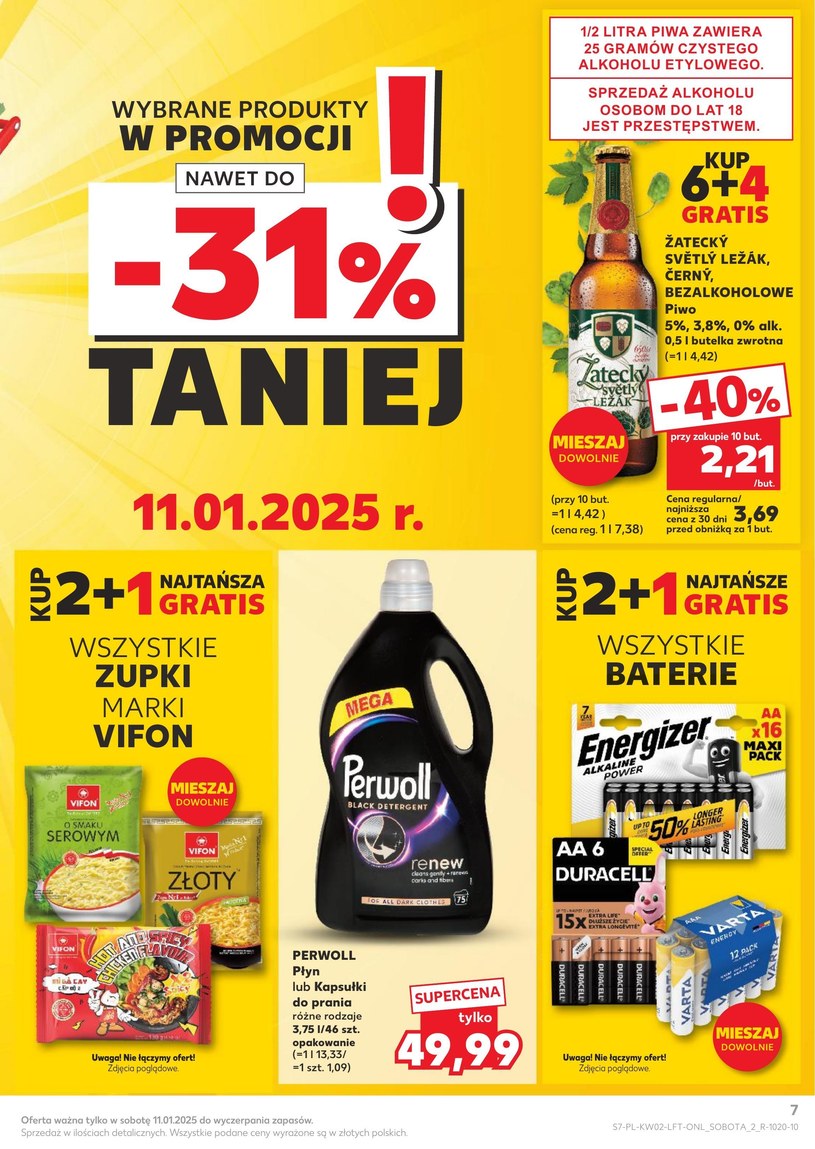 Gazetka: Superceny na start nowego roku - Kaufland - strona 7