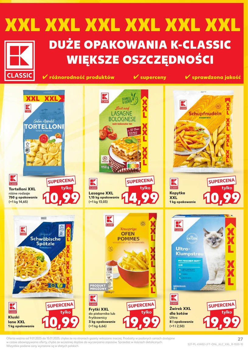 Gazetka: Superceny na start nowego roku - Kaufland - strona 27