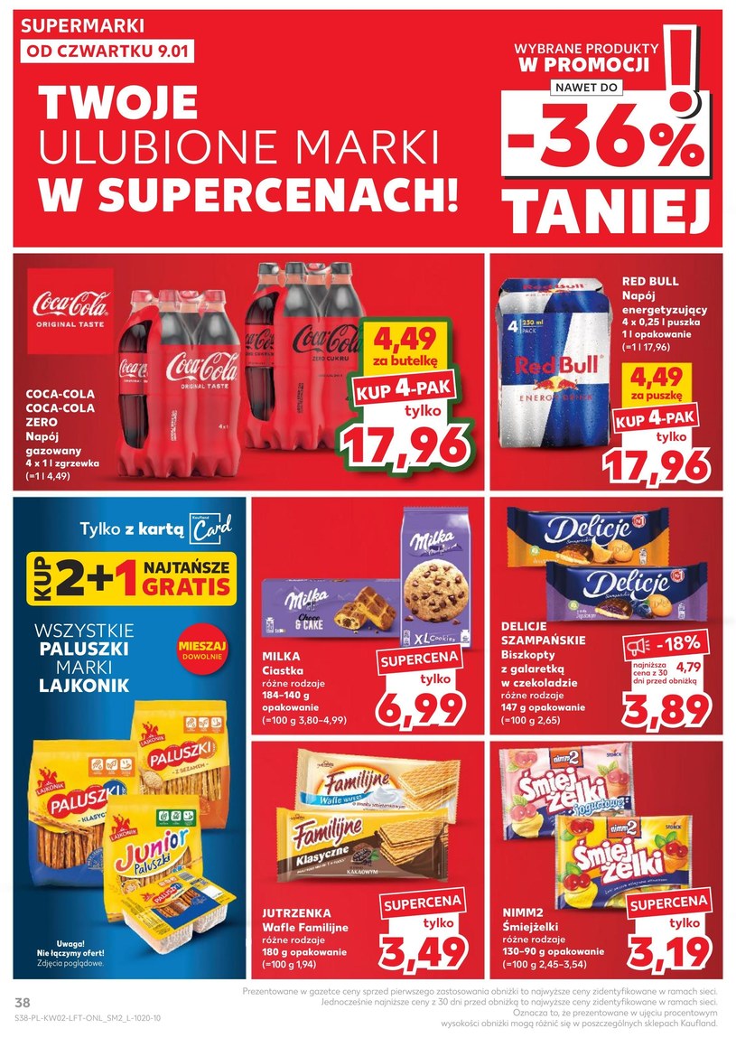 Gazetka: Superceny na start nowego roku - Kaufland - strona 38