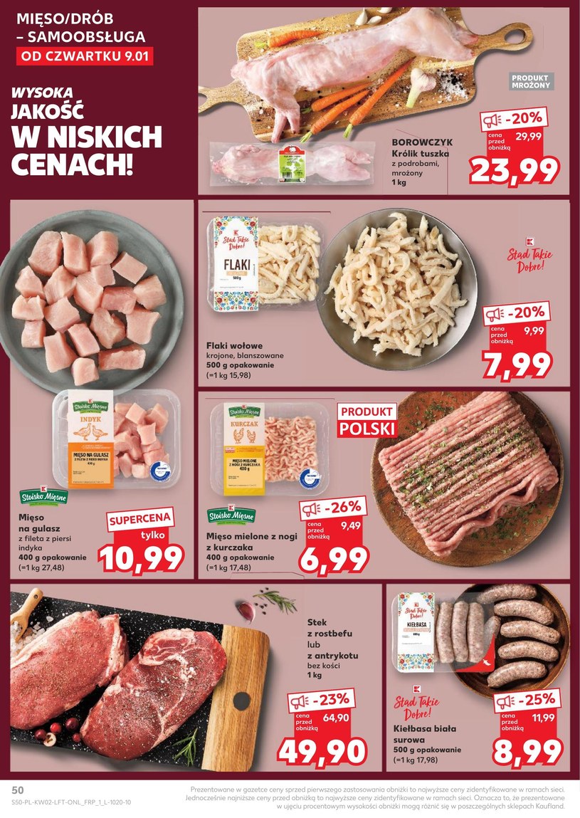 Gazetka: Superceny na start nowego roku - Kaufland - strona 50