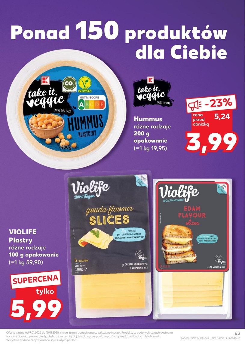 Gazetka: Superceny na start nowego roku - Kaufland - strona 63