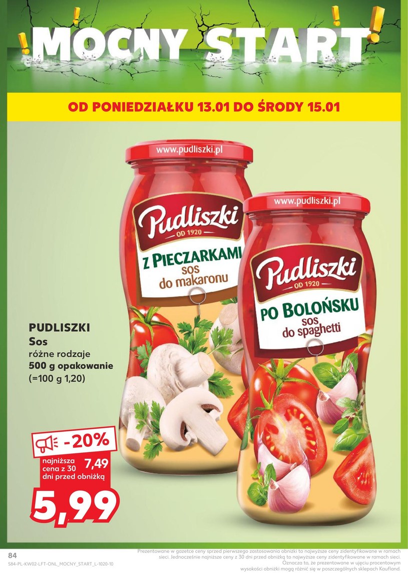 Gazetka: Superceny na start nowego roku - Kaufland - strona 84