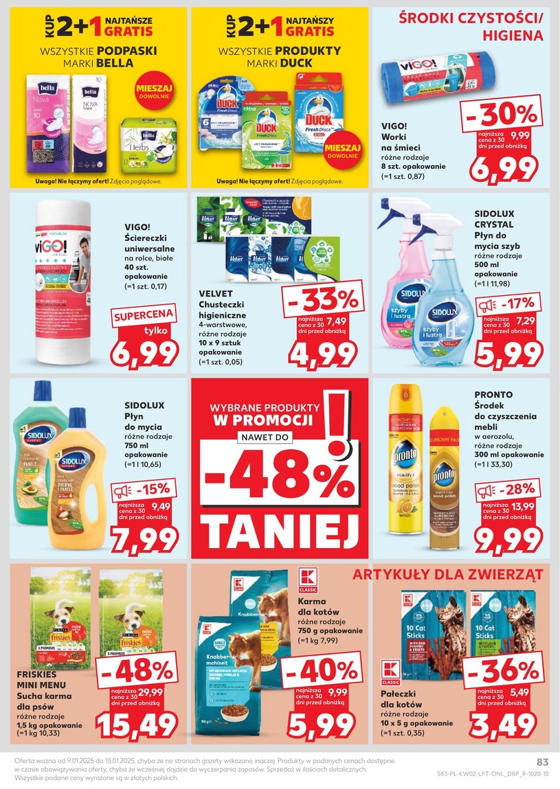 Gazetka: Superceny na start nowego roku - Kaufland - strona 83