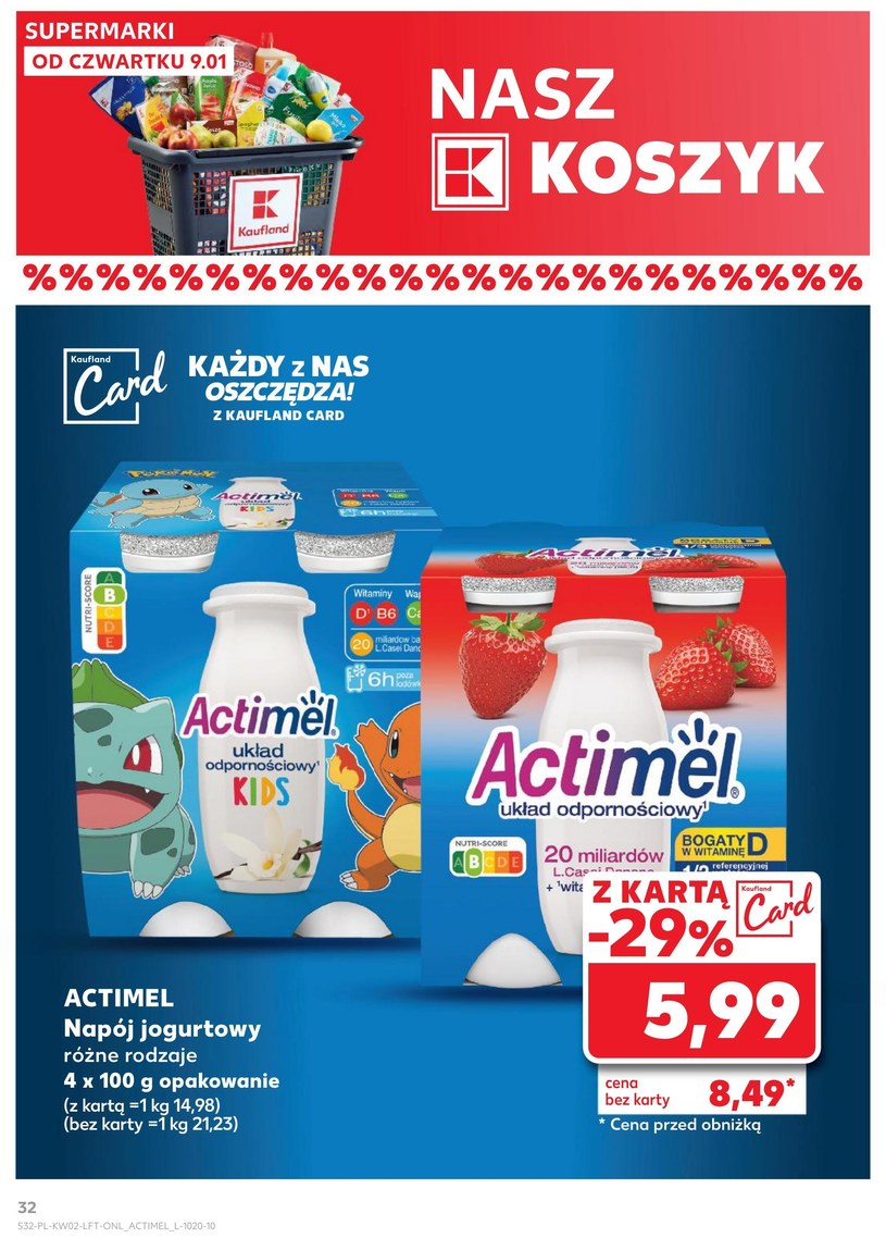 Gazetka: Promocje dla całej rodziny - Kaufland - strona 32