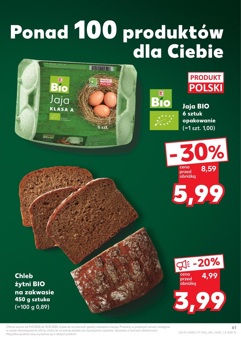 Gazetka: Promocje dla całej rodziny - Kaufland - strona 61