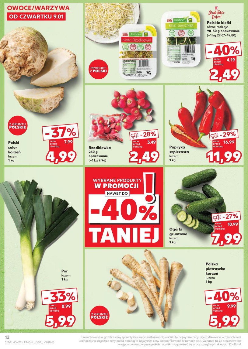 Gazetka: Duże zakupy, duże zniżki - Kaufland - strona 12